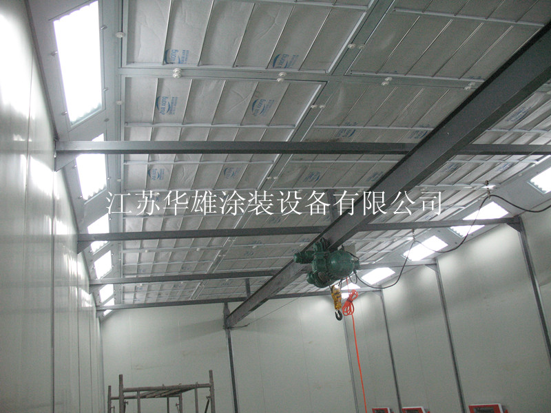 大型机械喷烤漆房