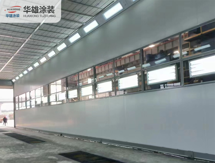 整体移动喷漆室