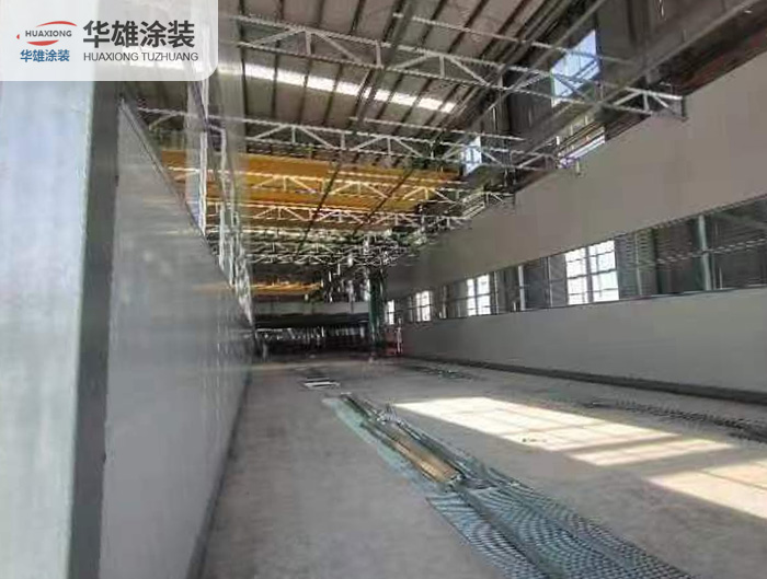 整体移动喷漆室